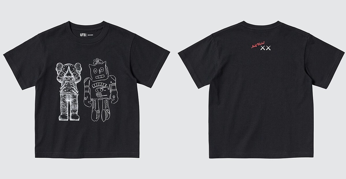 UT印花T恤 男女皆適穿，NT$590。