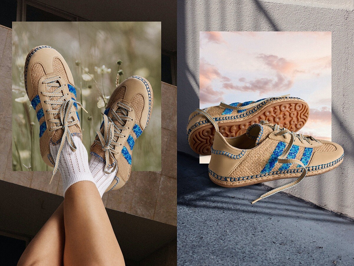 adidas Originals by Edison Chen CLOT GAZELLE 亞麻藍色系 NT5,290