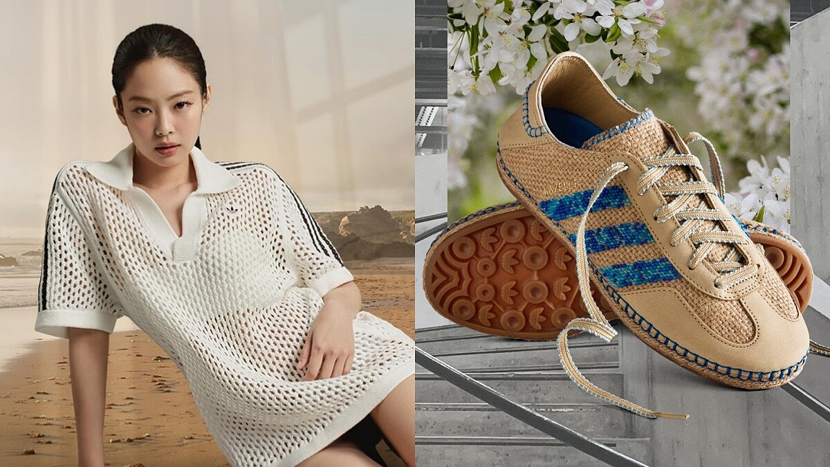 Clot in your area！Jennie同款陳冠希×adidas魚網上衣、Gazelle新色登場，價格、開賣日報你知