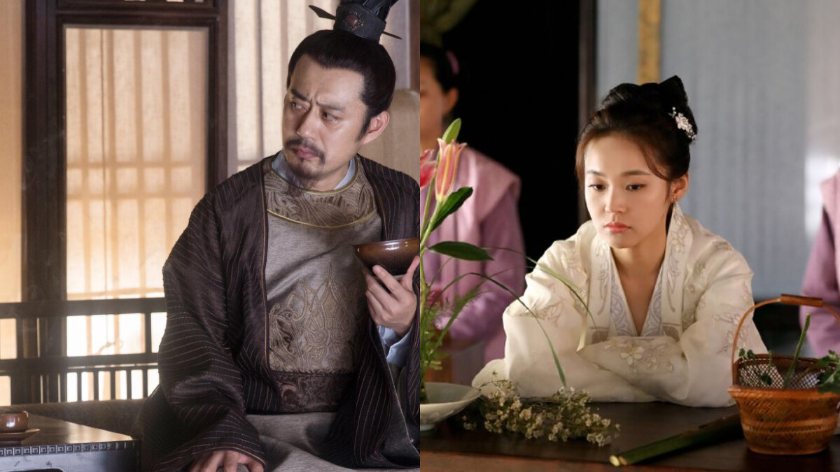 劉鈞（左圖）在《知否》與張佳寧（右圖）的父女關係並不好。