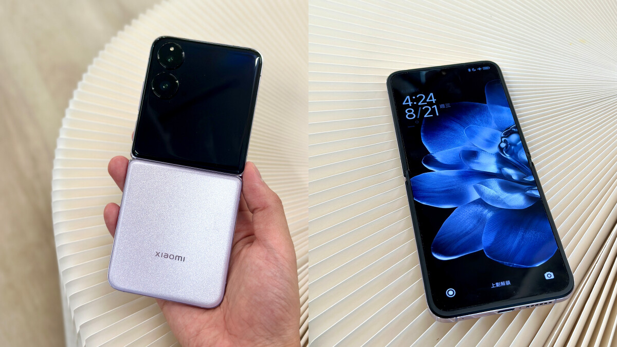 Xiaomi MIX Flip展開
