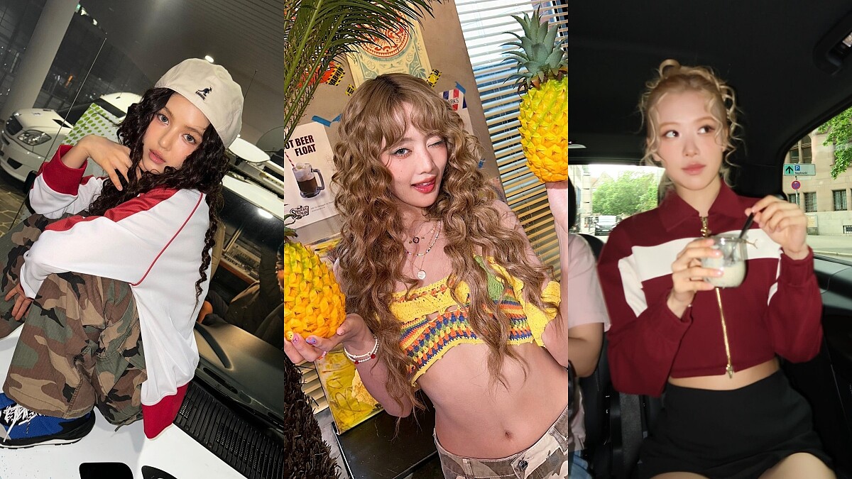 2024夏末長髮造型推薦:4韓星嬉皮捲盤點,包辦夏天的輕盈、秋天的慵懶