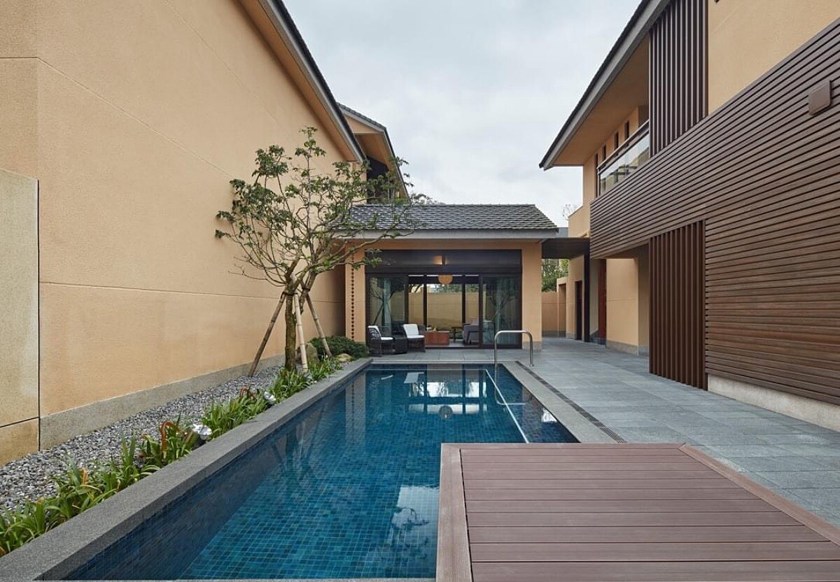 獨棟 Villa 房型空間寬敞,不僅擁有私密性,且設備完善。