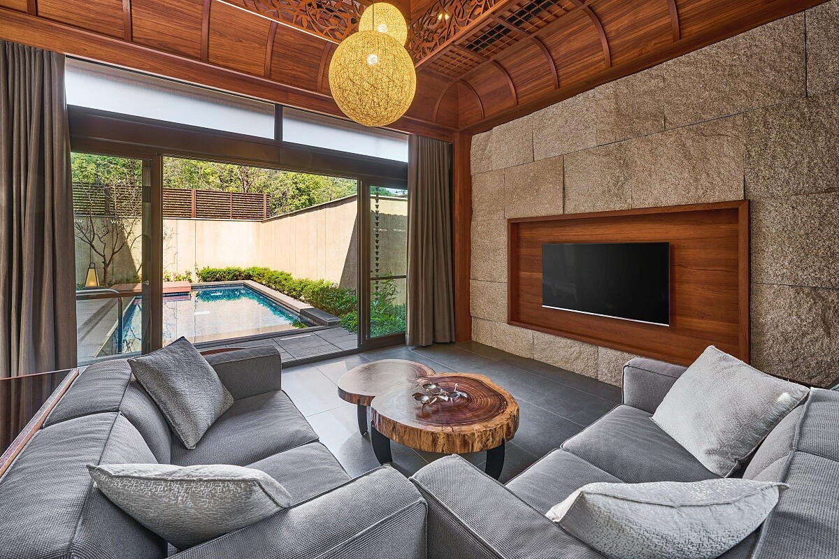 獨立的客廳空間。