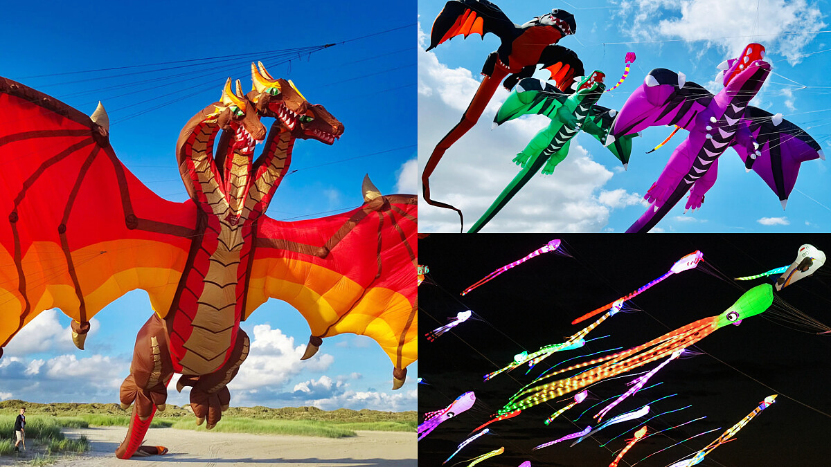 2024新竹風箏節本周末起飛！10層樓三頭龍霸氣升空，亮點交通全整理好