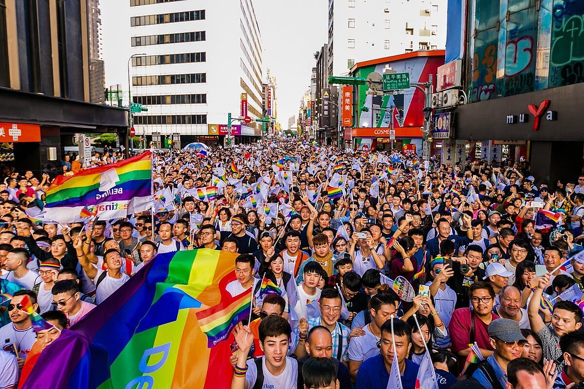 2023臺北同志大遊行盛況