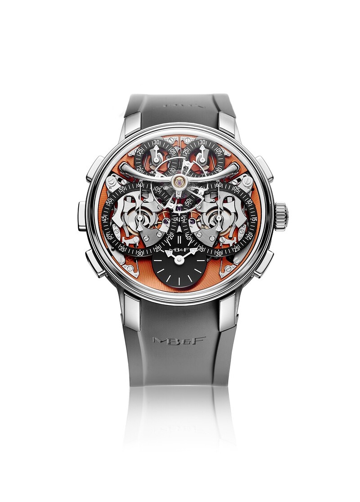 MB&F Legacy Machine Sequential EVO 鋯金屬計時腕錶