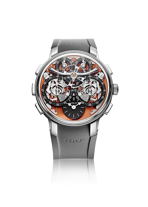 MB&F Legacy Machine Sequential EVO 鋯金屬計時腕錶