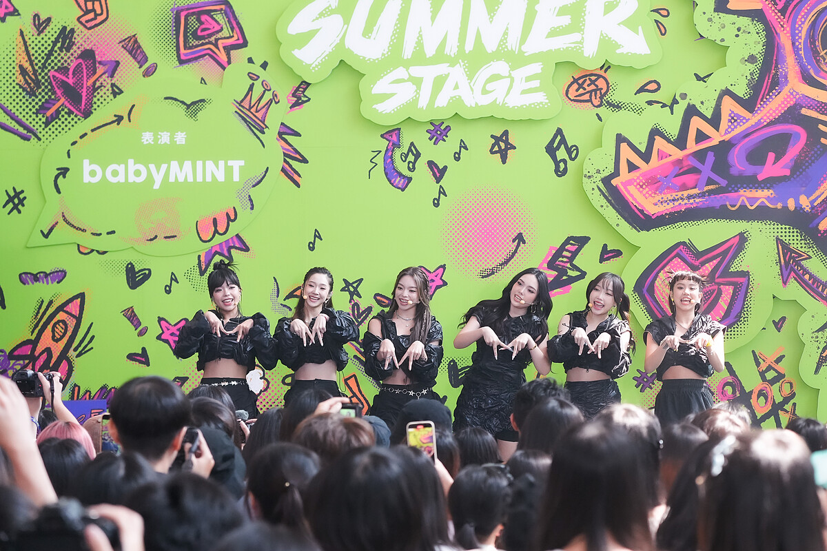 babyMINT「SUMMER STAGE」演出