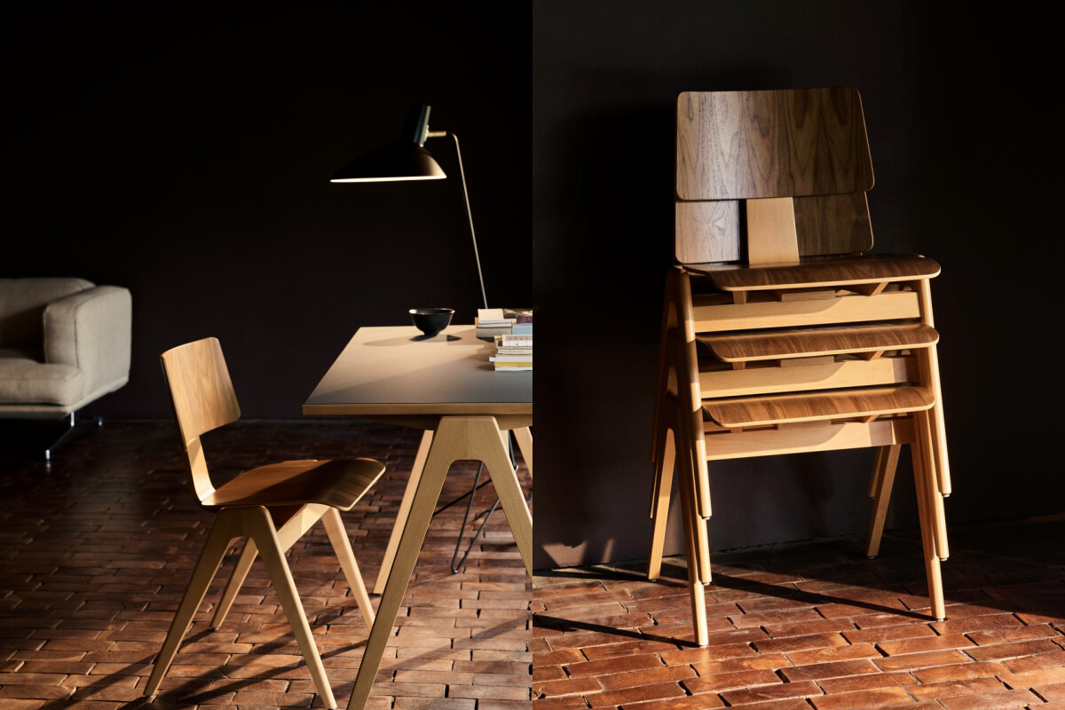 為家具注入符合人體工學的曲線美感。