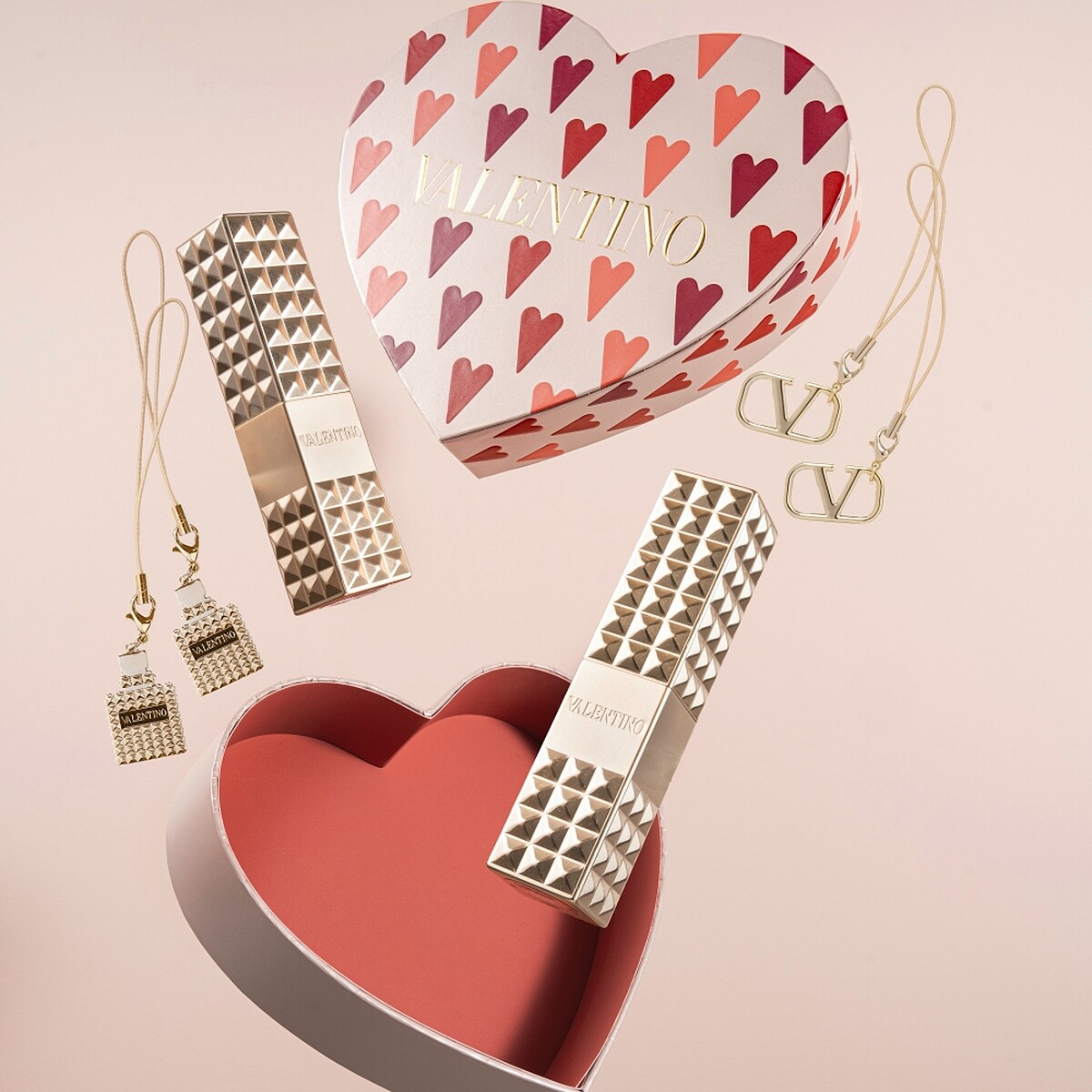 Valentino高訂鉚釘唇膏2件組,NT3,400