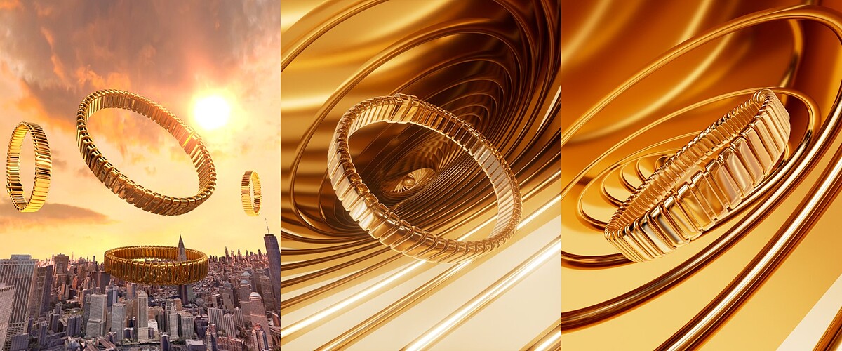 Antoni Tudisco 為 Bvlgari Studio 創作的數位形象廣告