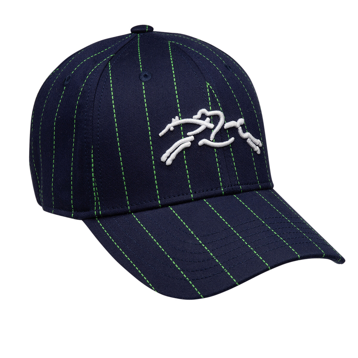 Longchamp 2024 秋冬系列 棒球帽 (海軍藍色)，建議售價NT6,800