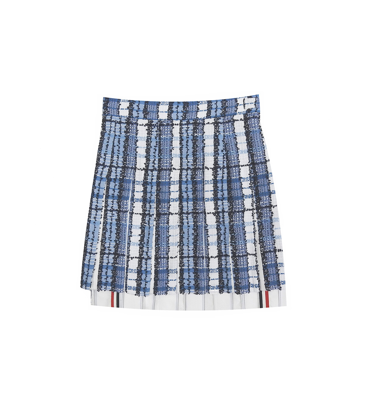 Thom Browne FW24 Women 雙色粗花呢百褶裙 NT69,100