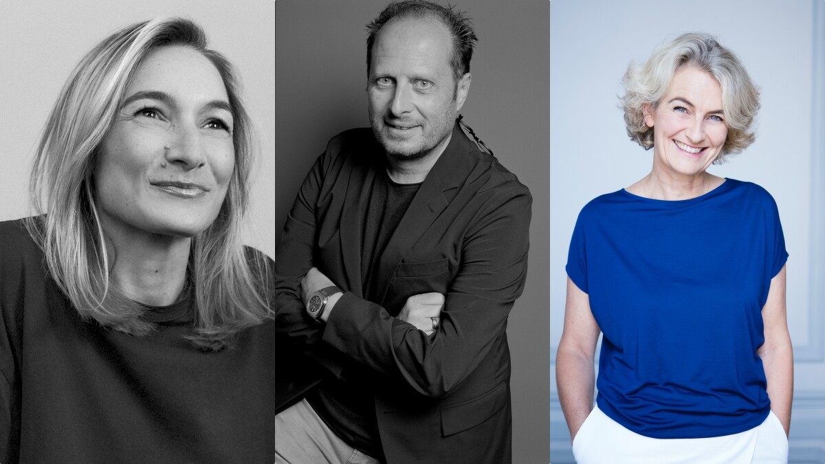 (左起)調香師Alexandra Carlin、調香師Fabrice Pellegrin、調香師Natalie Gracia-Cetto。