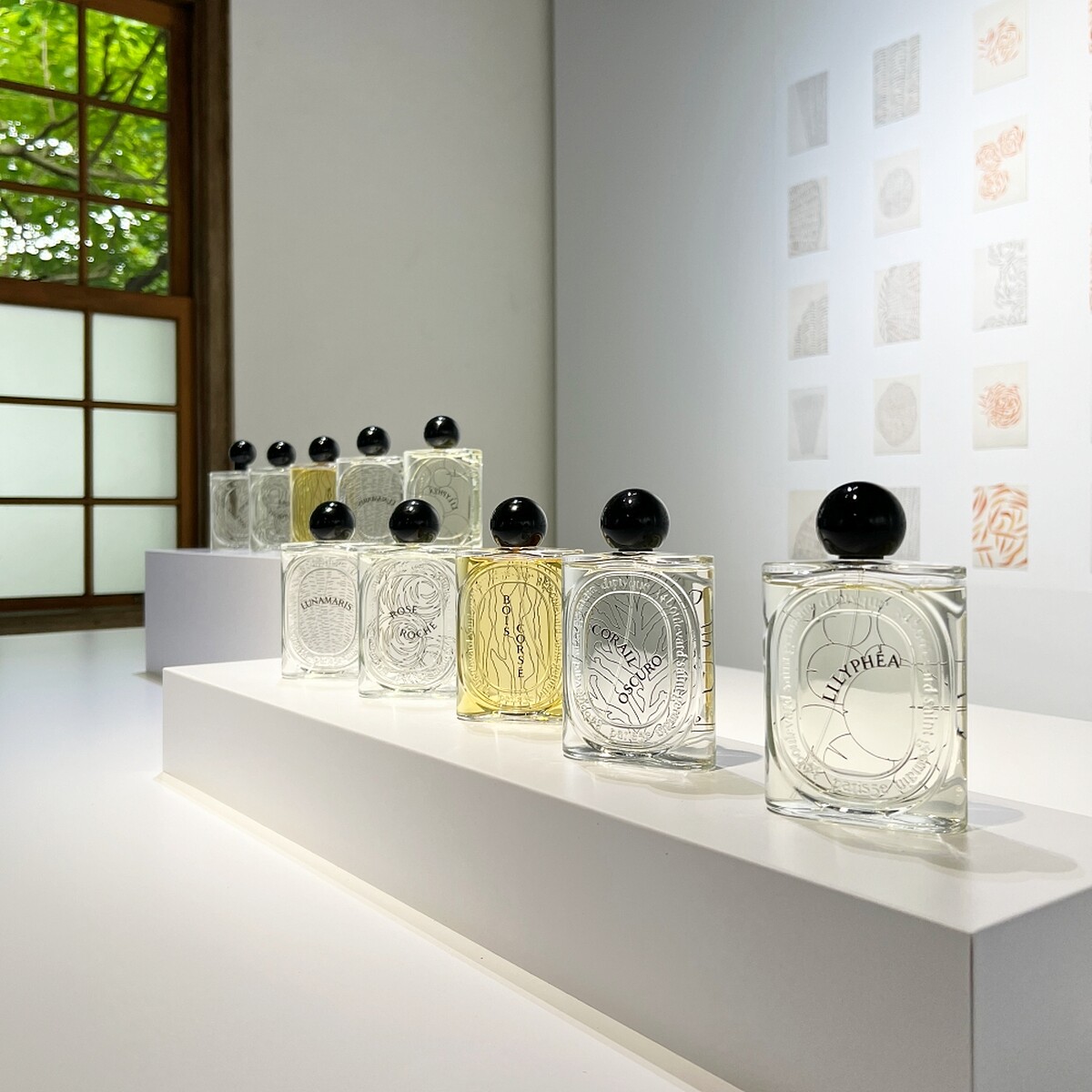 Diptyque Les Essences de Diptyque系列實拍。