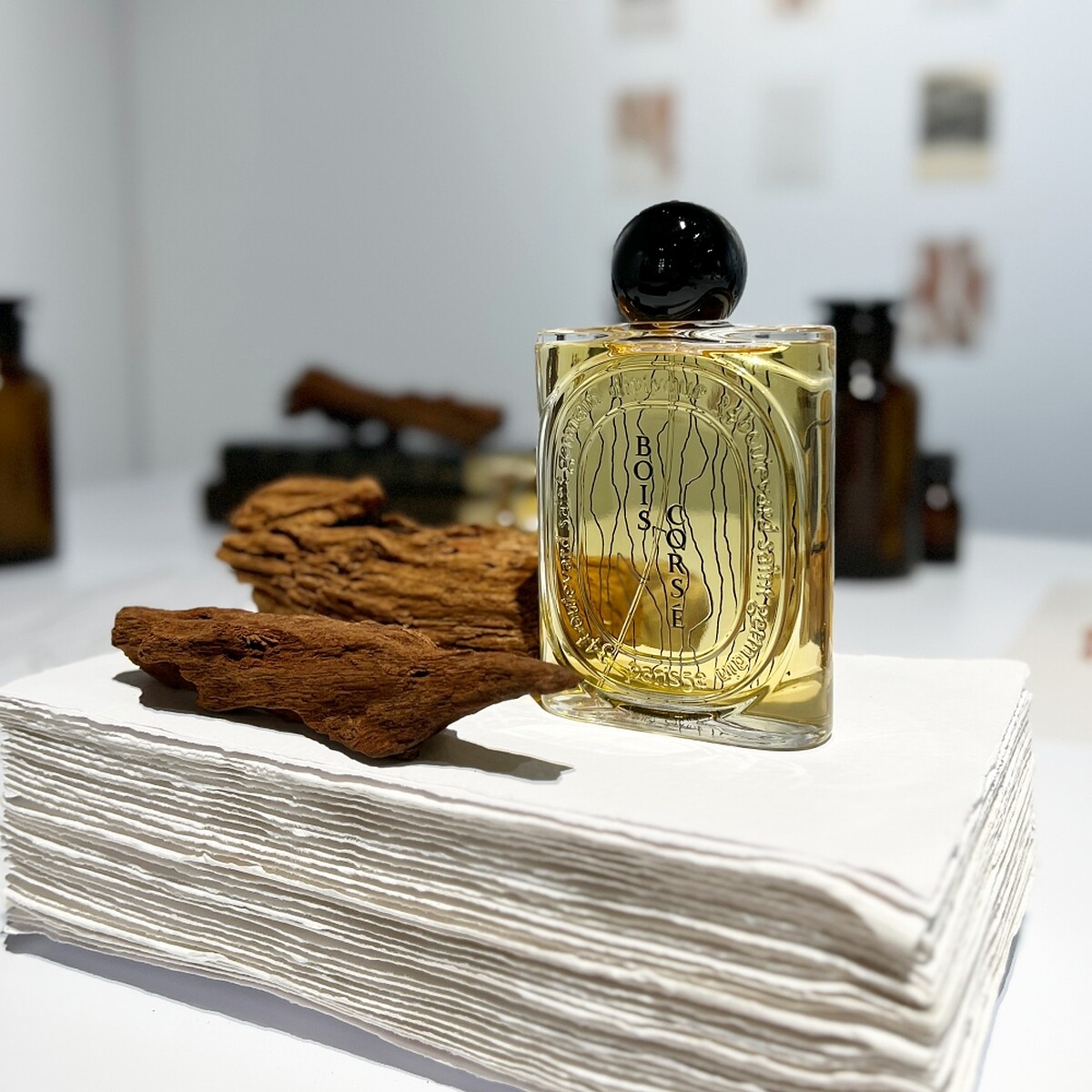 Diptyque BOIS CORS&Eacute;撫木之息淡香精實拍。