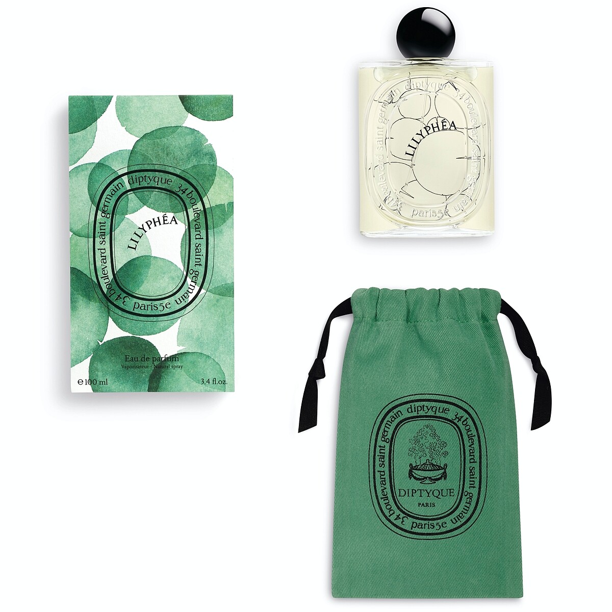 Diptyque Lilyphéa睡蓮粼波淡香精100ml，NT10,000