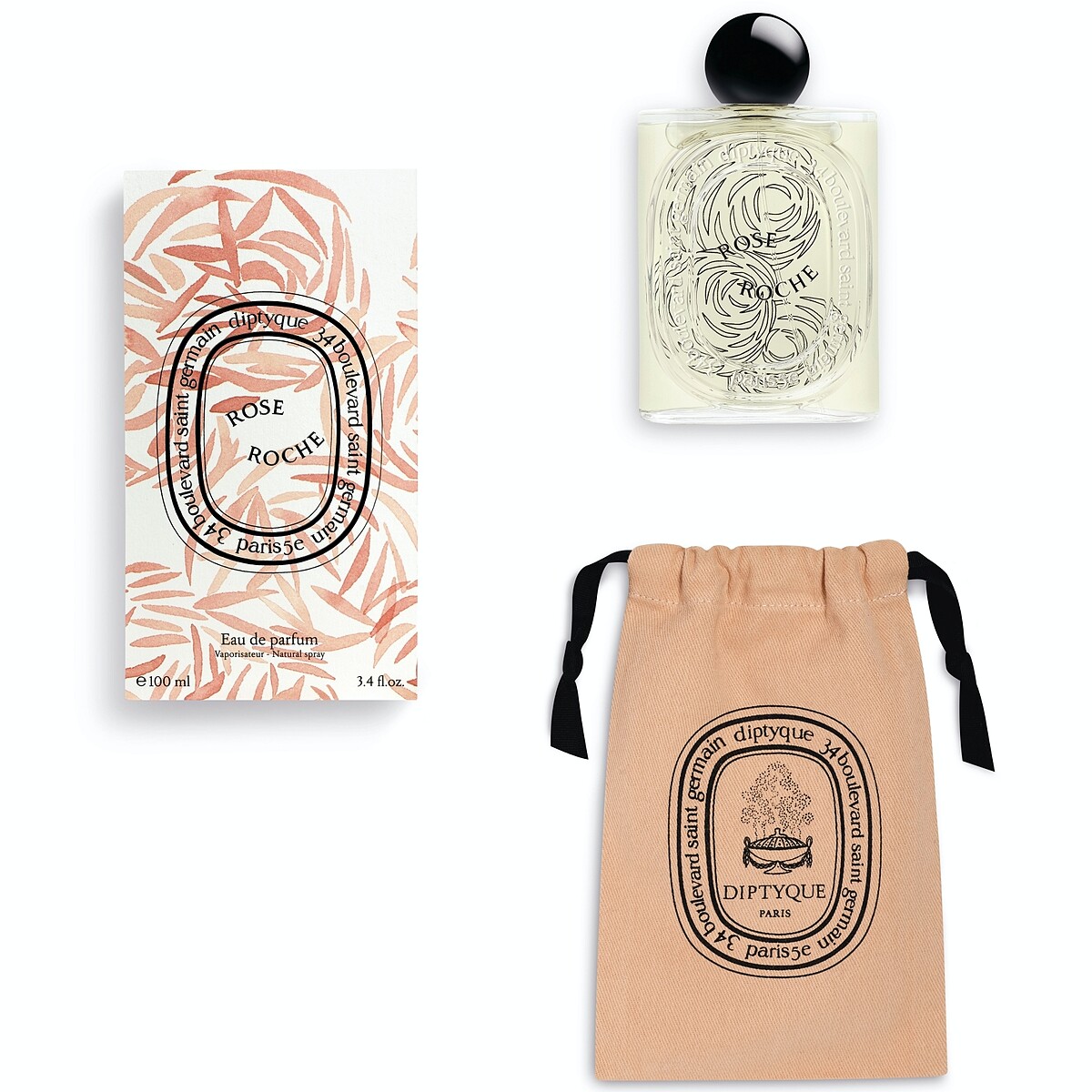 Diptyque Rose Roche灼地玫瑰淡香精100ml，NT10,000