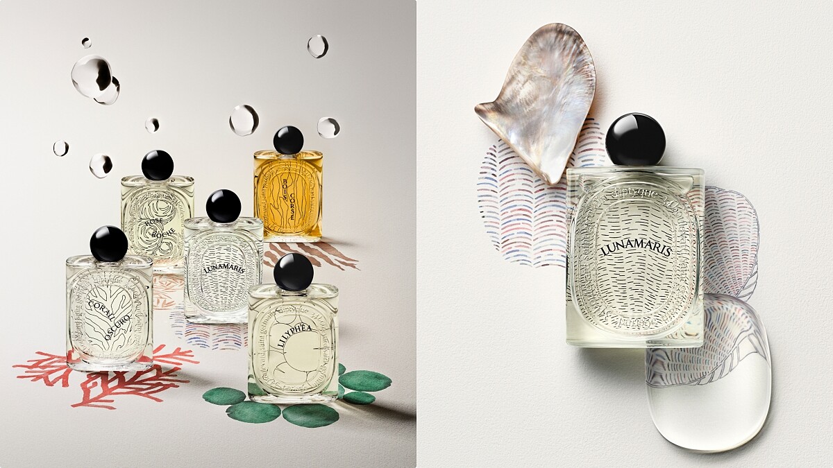 DIptyque頂級香水系列登場!濃縮大自然美景,把珍珠、珊瑚、樹皮、睡蓮…化為細緻氣息