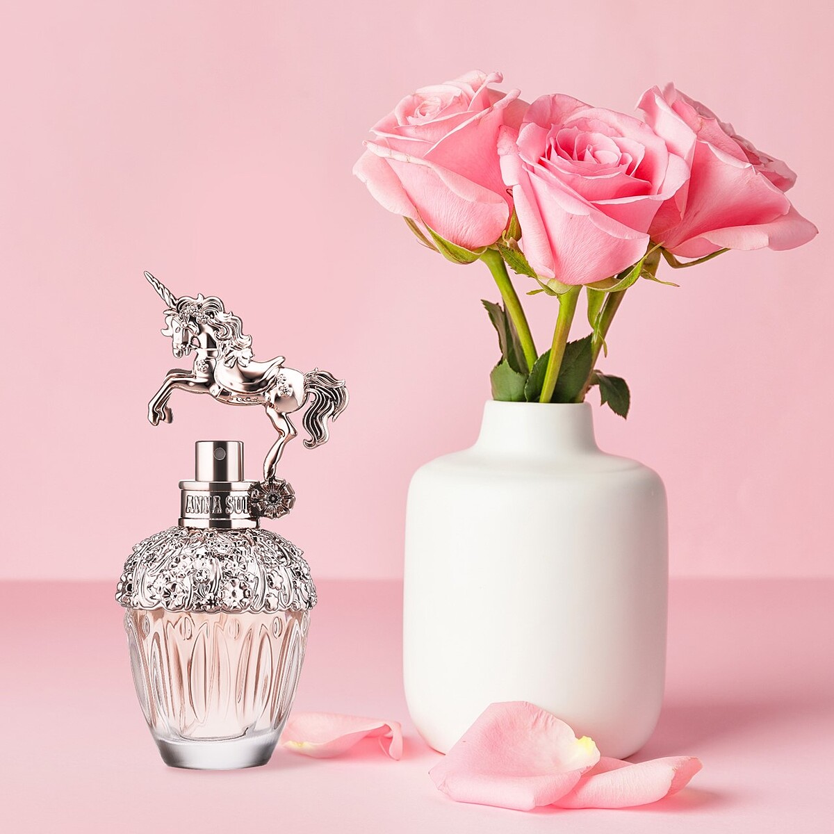 Anna Sui玫瑰花舞獨角獸淡香水Fantasia Rose(限定版)30ml，NT1,900