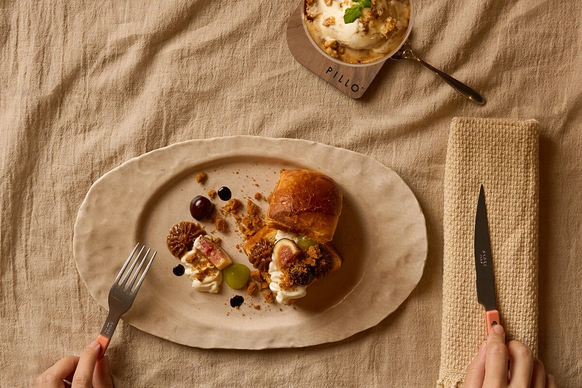 品味吐司不再只是日常填飽肚子的事，而是一場自我放鬆的小小儀式。