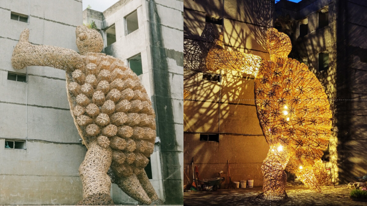 2024桃園地景藝術節作品:《龜吉拉的守護》