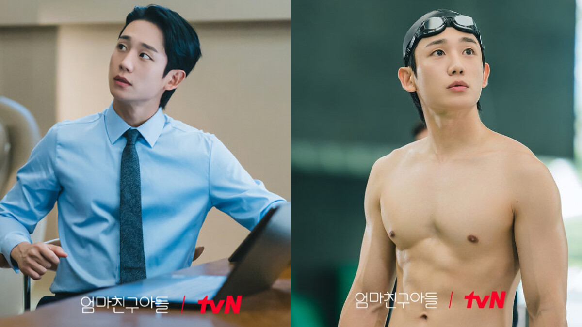 《媽媽朋友的兒子》丁海寅帥演建築師VS.游泳健將，實現穿衣有瘦脫衣有肉好身材，大方分享維持體態3大法！ 