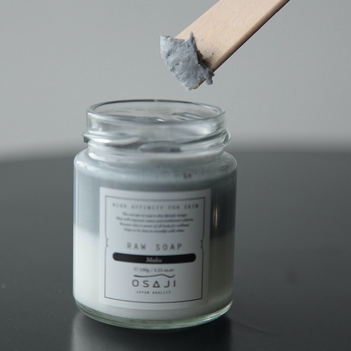 OSAJI奶霜潔顏半熟皂100g，NT700