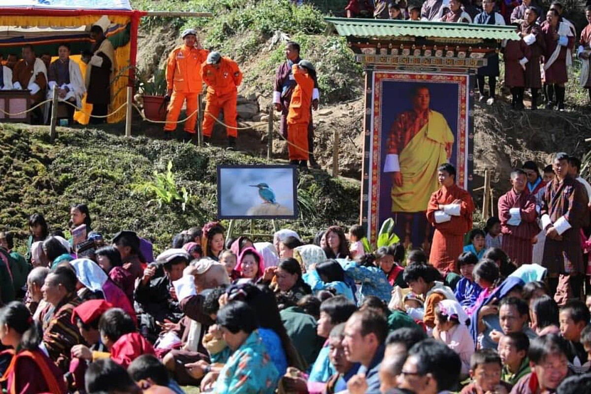 「謝姆岡宗」距離廷布約6小時車程。