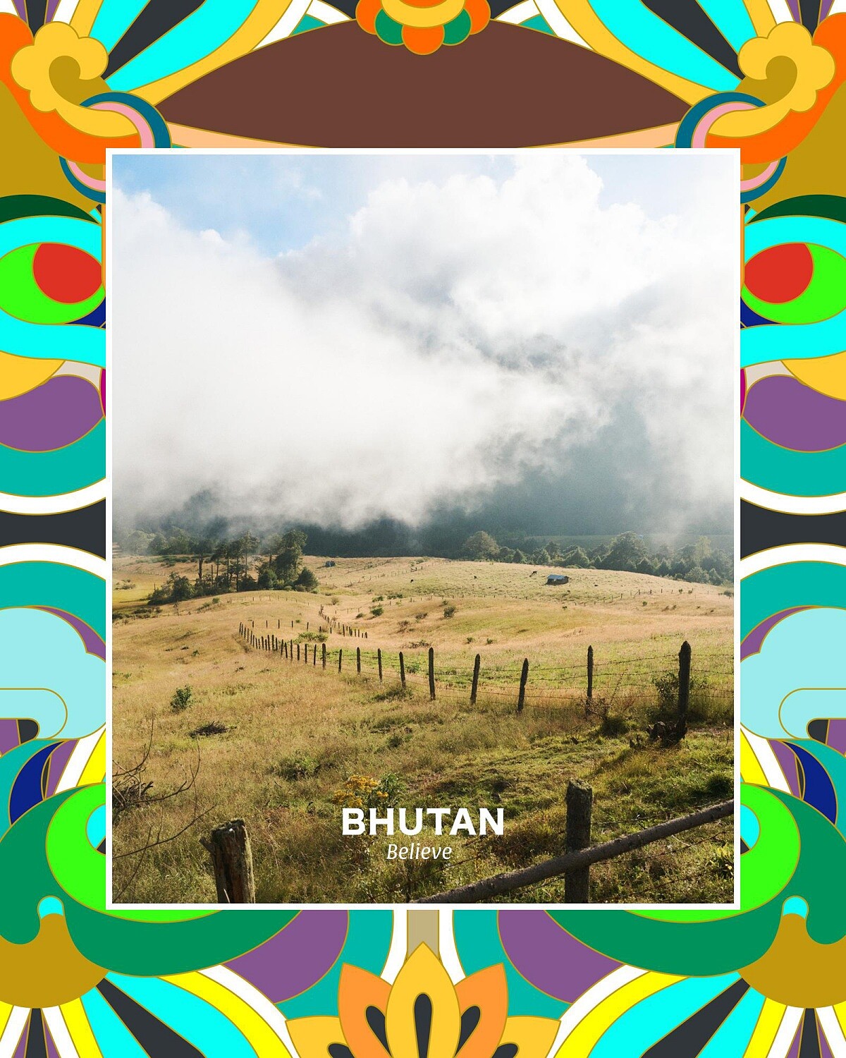 全新品牌「Bhutan Believe」視覺形象。