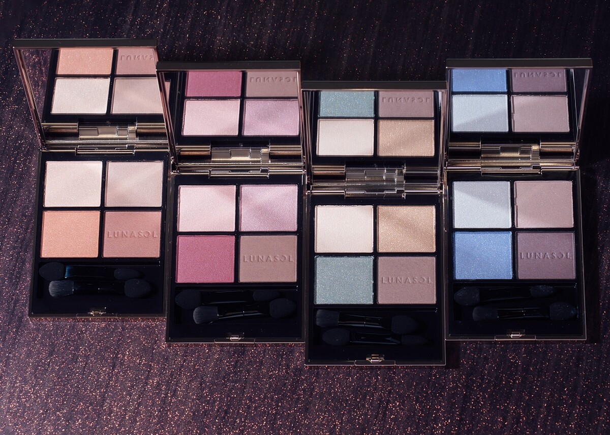 LUNASOL晶巧霓光眼彩盒N(共4色)，NT2,500