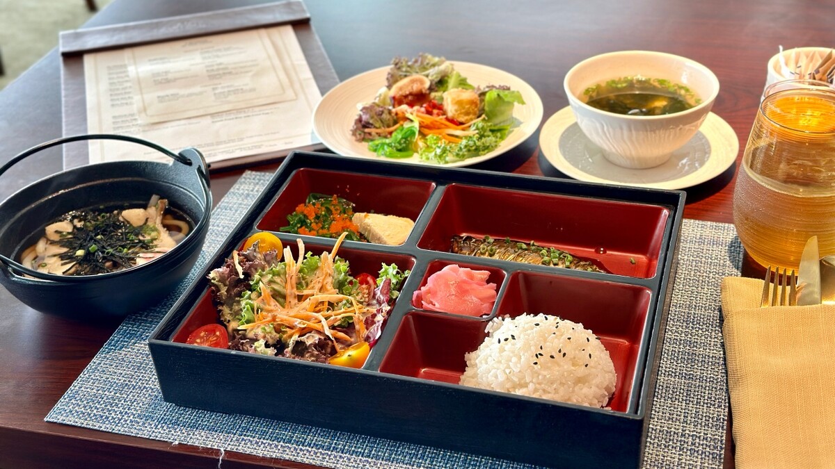 Baan Borneo Club早餐提供日式便當盒選擇