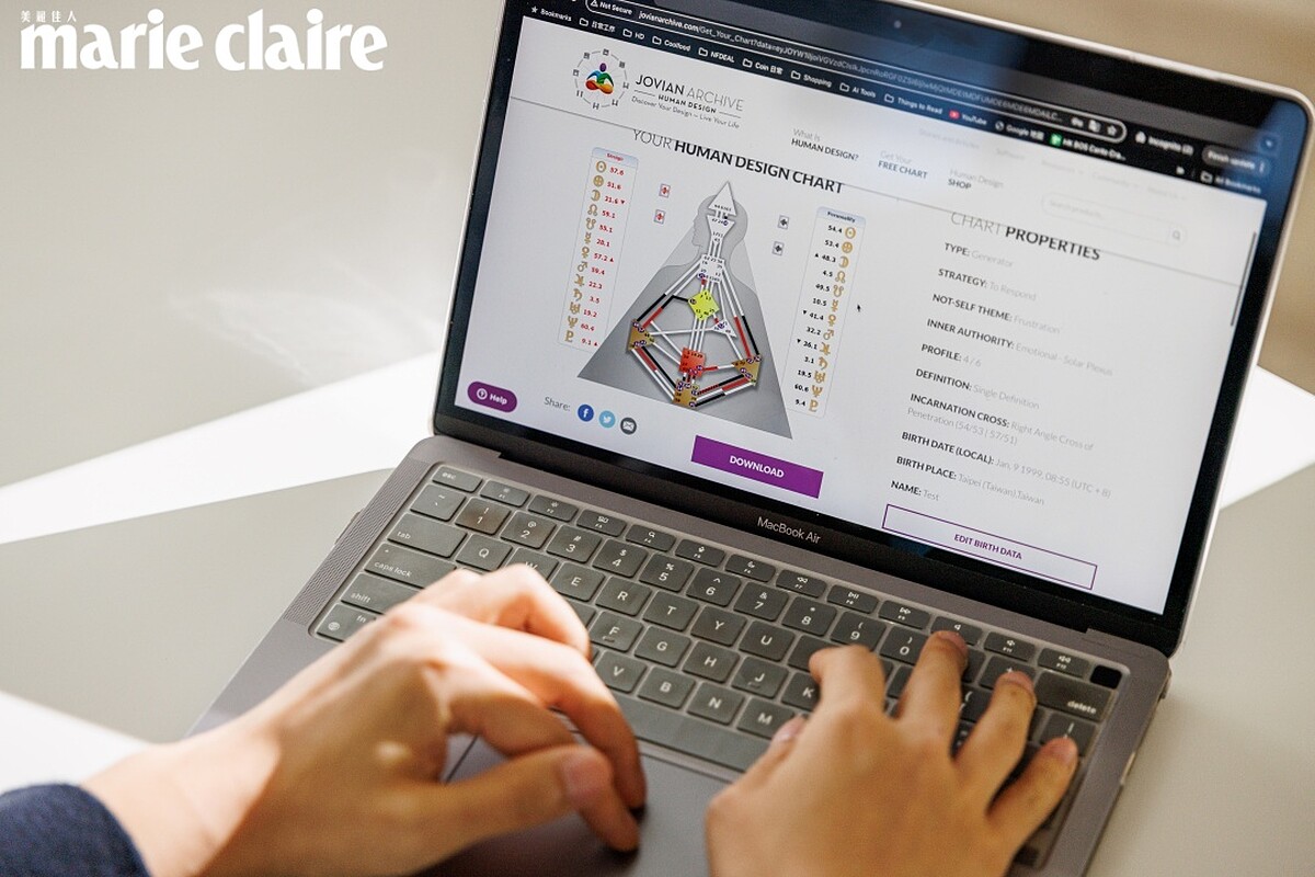 官方人類圖分析師 陳濼文