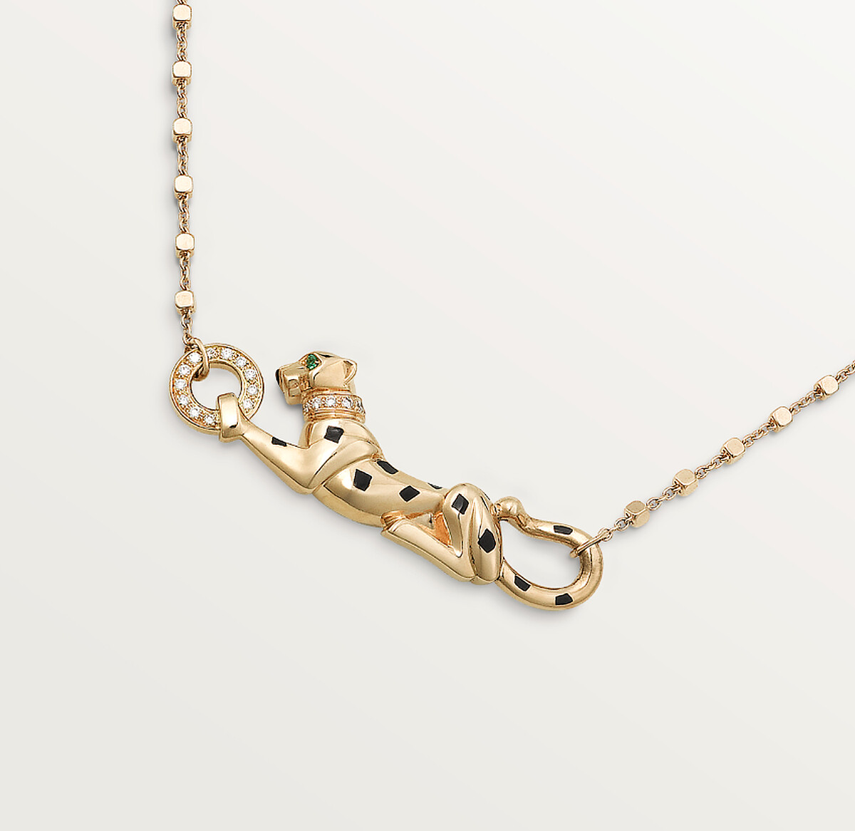 Panth&egrave;re美洲豹系列珠寶，Cartier。