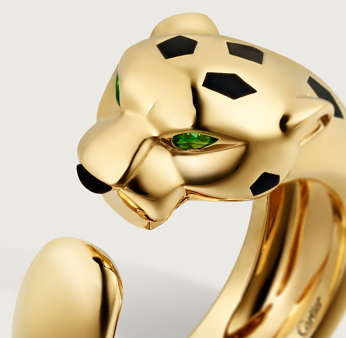 Panth&egrave;re美洲豹系列珠寶，Cartier。