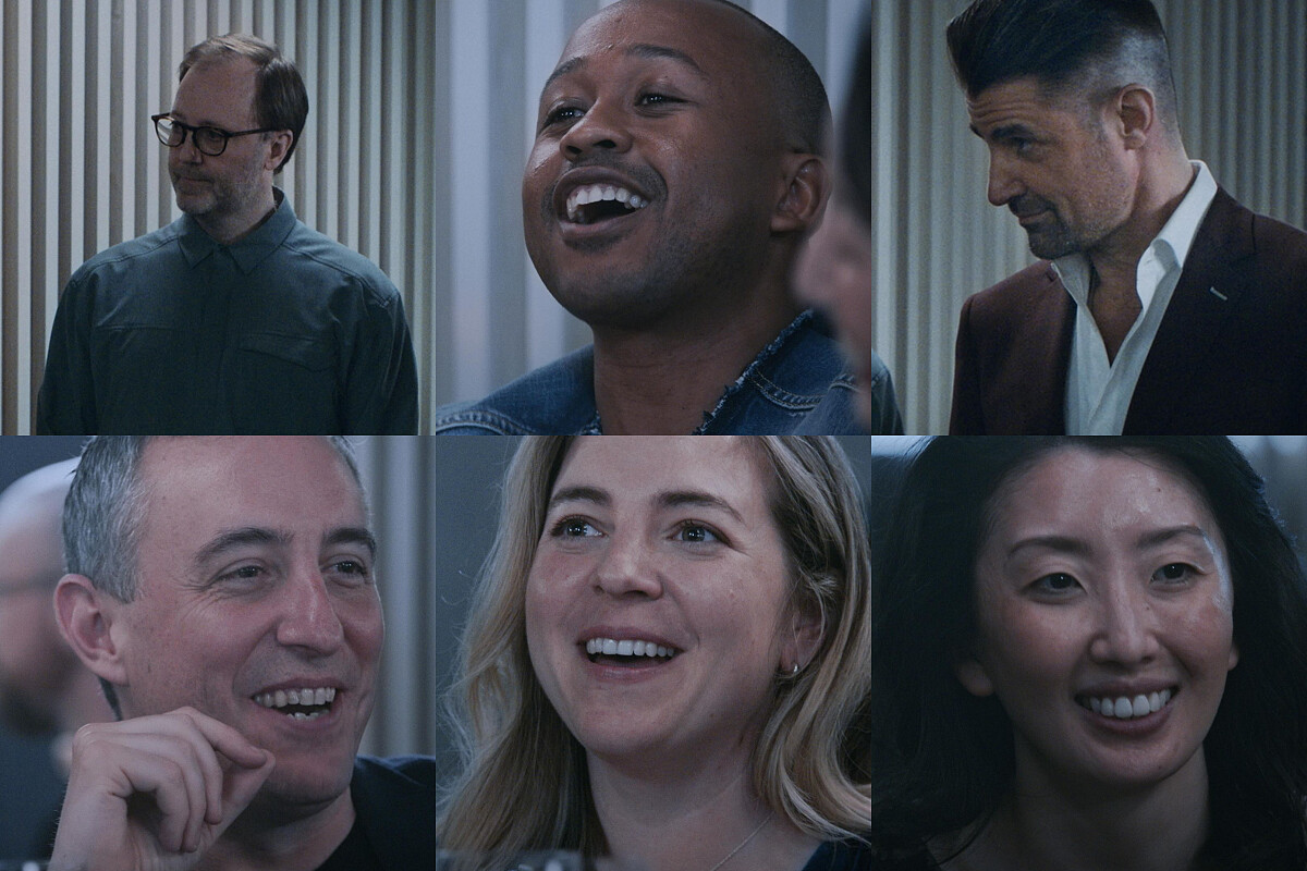 （左至右、上至下）Wylie Dufresne、Malcolm Livingston II、Kevin Boehme、Will Guidara、Anna Pose、Genie Kwon。