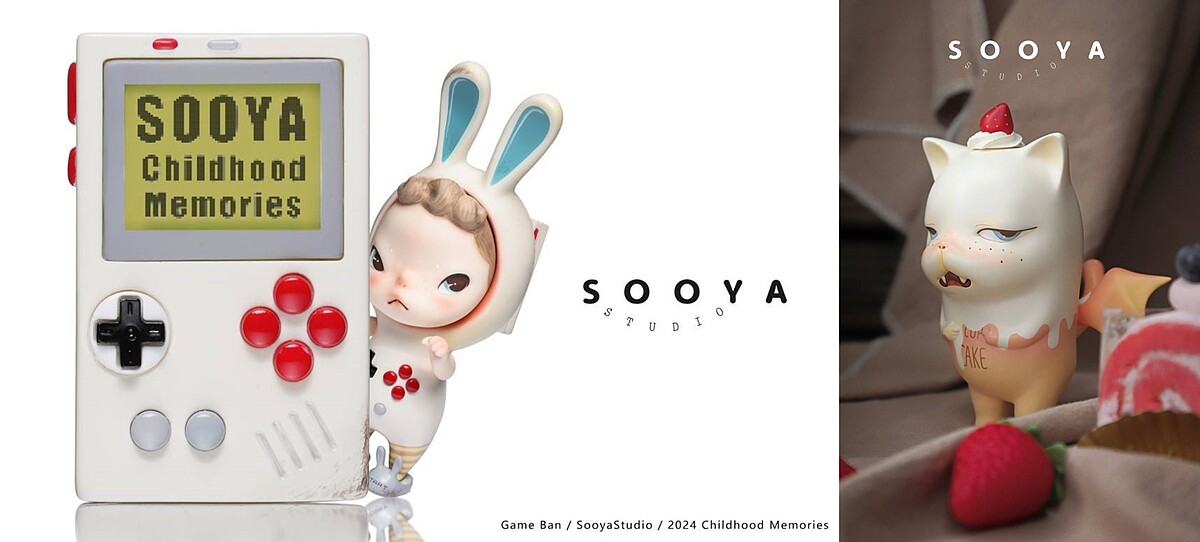 SooyaStudio作品：Game Ban、草莓蛋糕 Boo