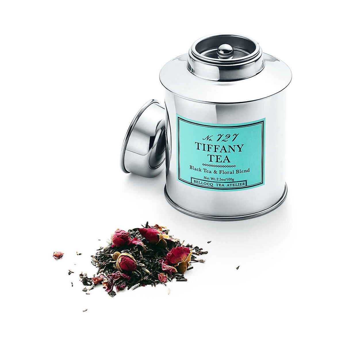 編號「727」的「Tiffany Tea」帶有玫瑰、薰衣草的風味。
