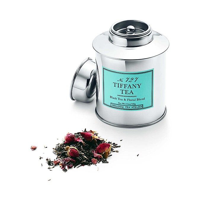 編號「727」的「Tiffany Tea」帶有玫瑰、薰衣草的風味。