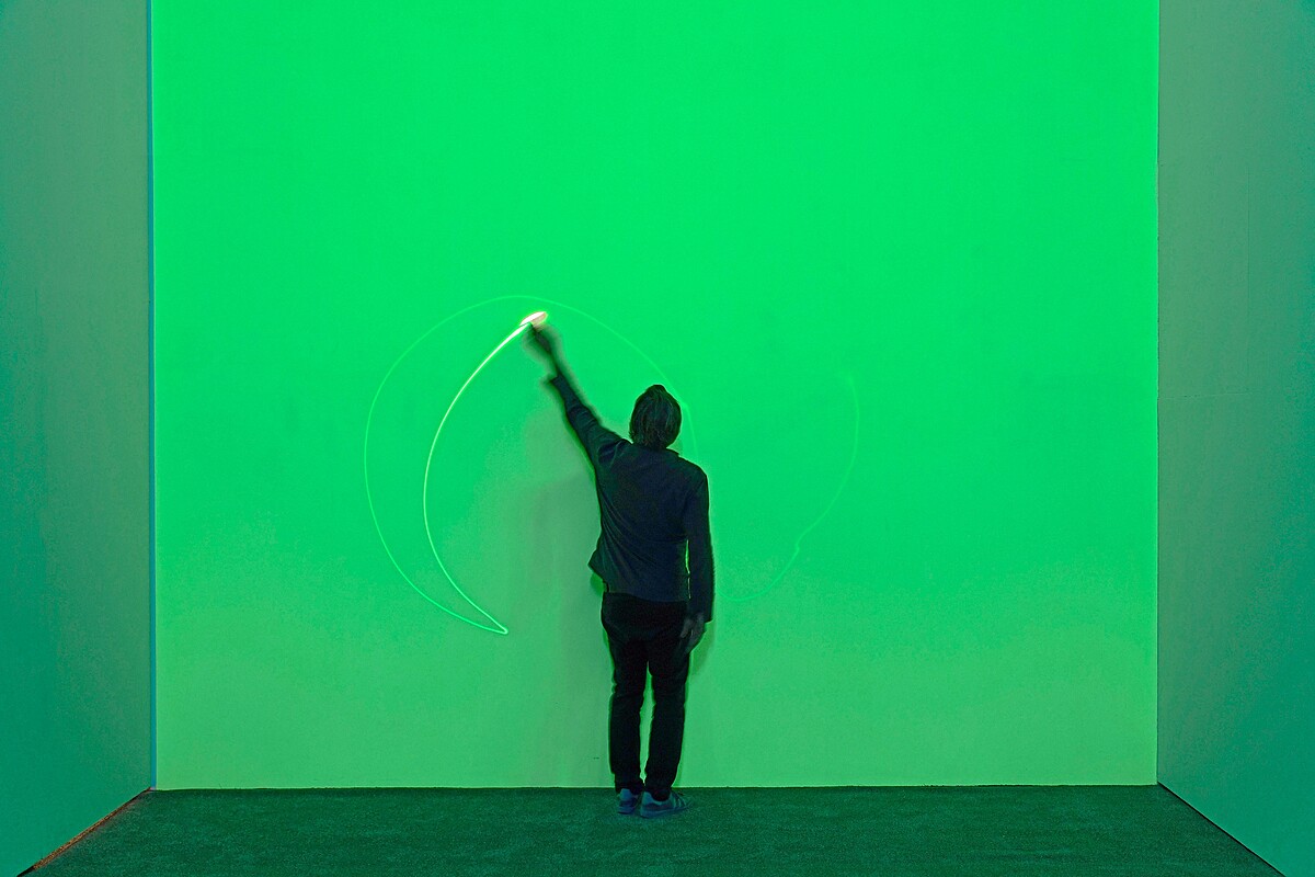 歐拉夫・尼可萊 《如何想像蠟燭熄滅後的光》＿藝術家、文心藝術與艾根畫廊提供＿攝影：烏維・瓦特爾（柏林）