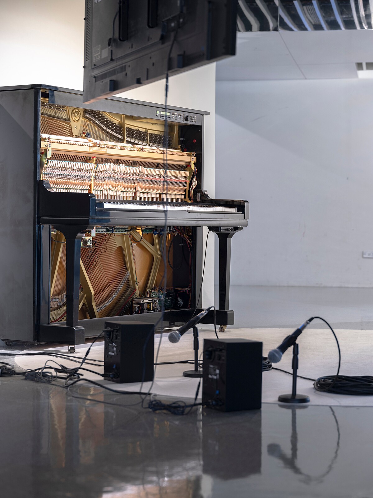 毛利悠子《Piano Solo－Ohara》_桃園市立美術館提供