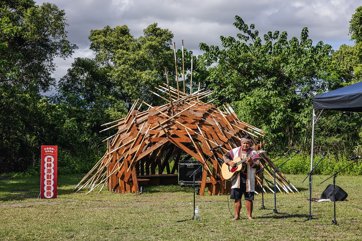 「森林派對音樂會」馬遠部落的醇厚男聲歌手馬詠恩