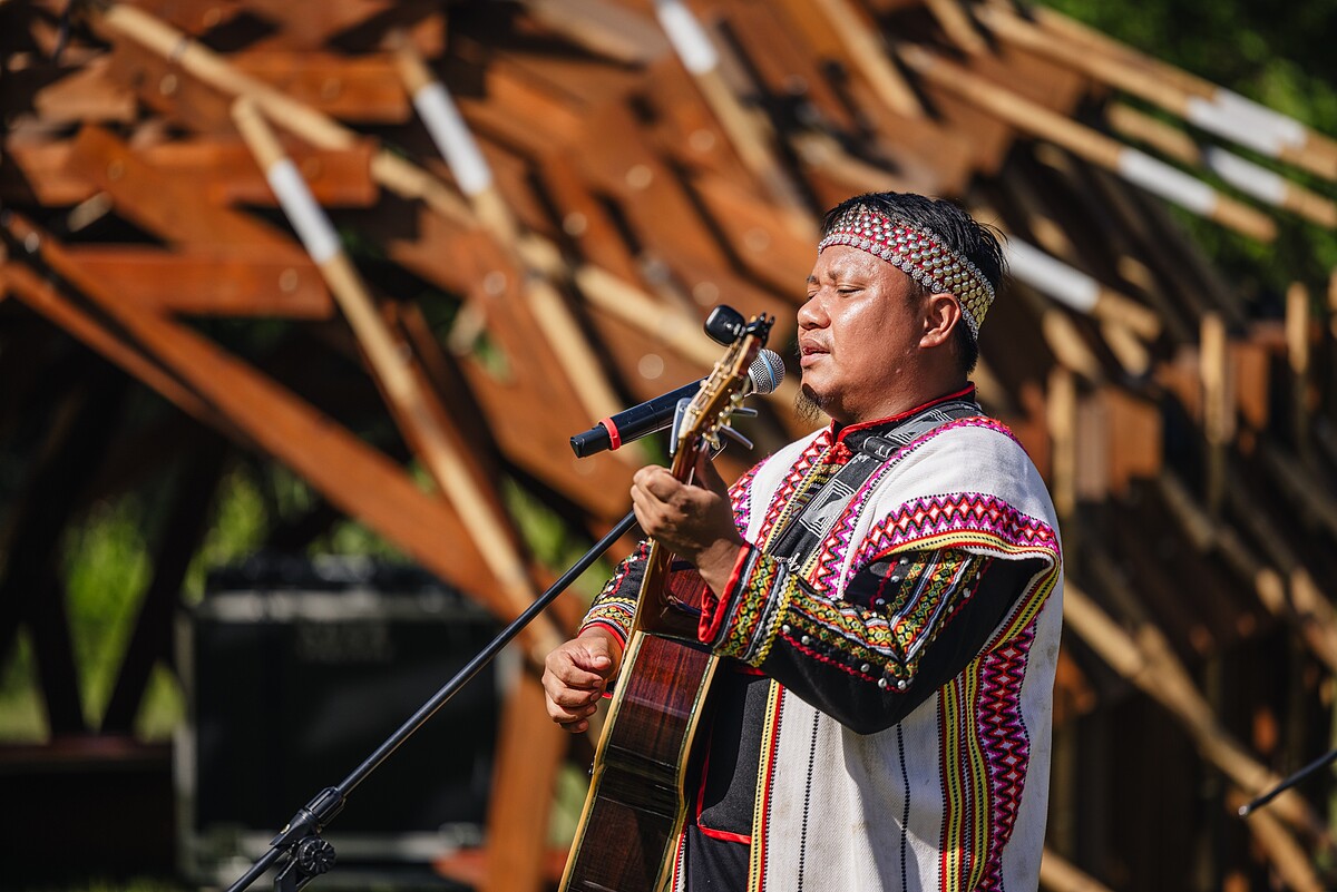 「森林派對音樂會」馬遠部落的醇厚男聲歌手馬詠恩