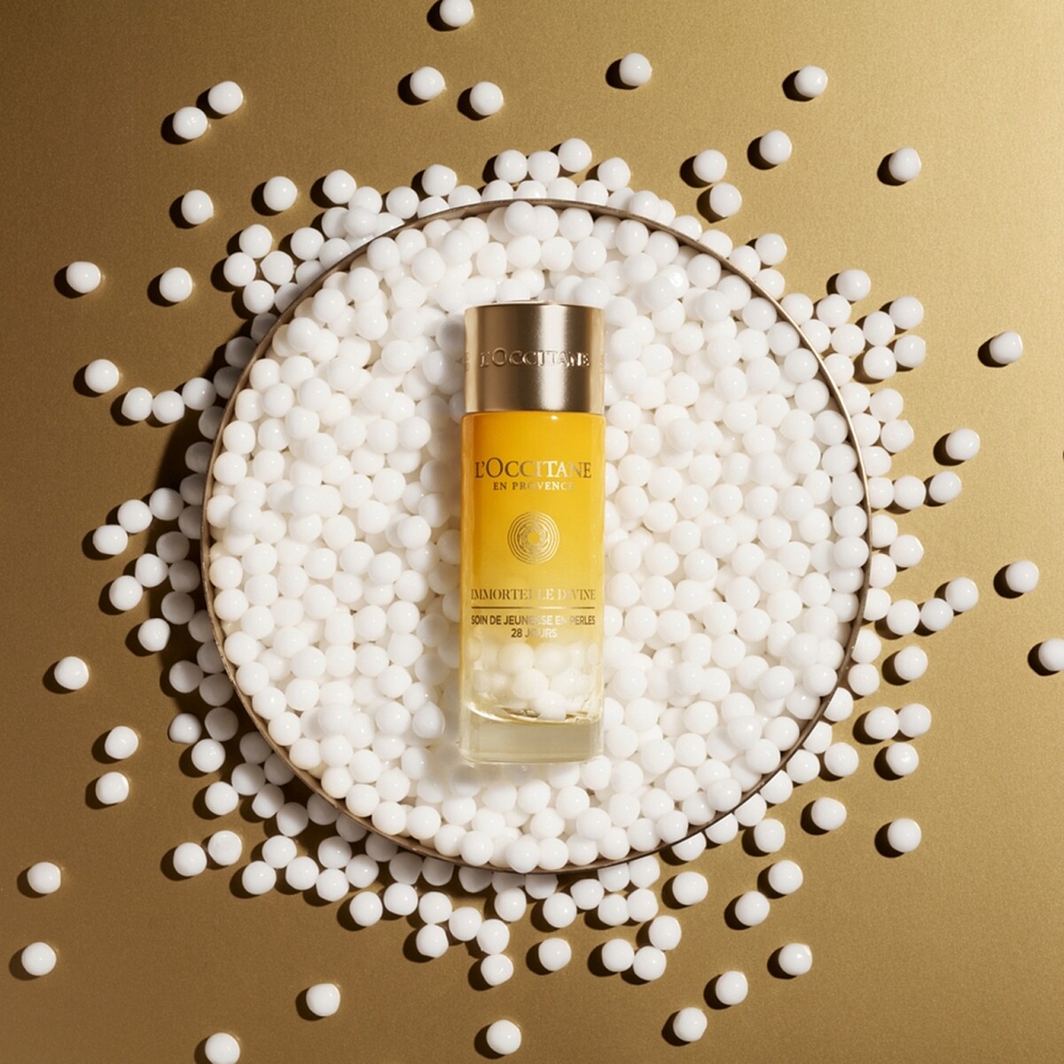 L'OCCITANE歐舒丹蠟菊賦活御緻晶球22g，NT4,200 (限量)