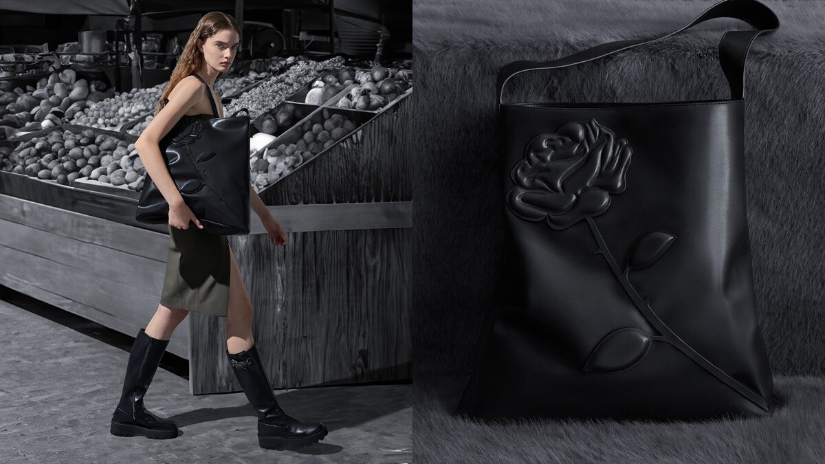 Charles &amp;amp; Keith與BLVCK推出歌德風黑玫瑰系列！身為黑色控誰能不心動？