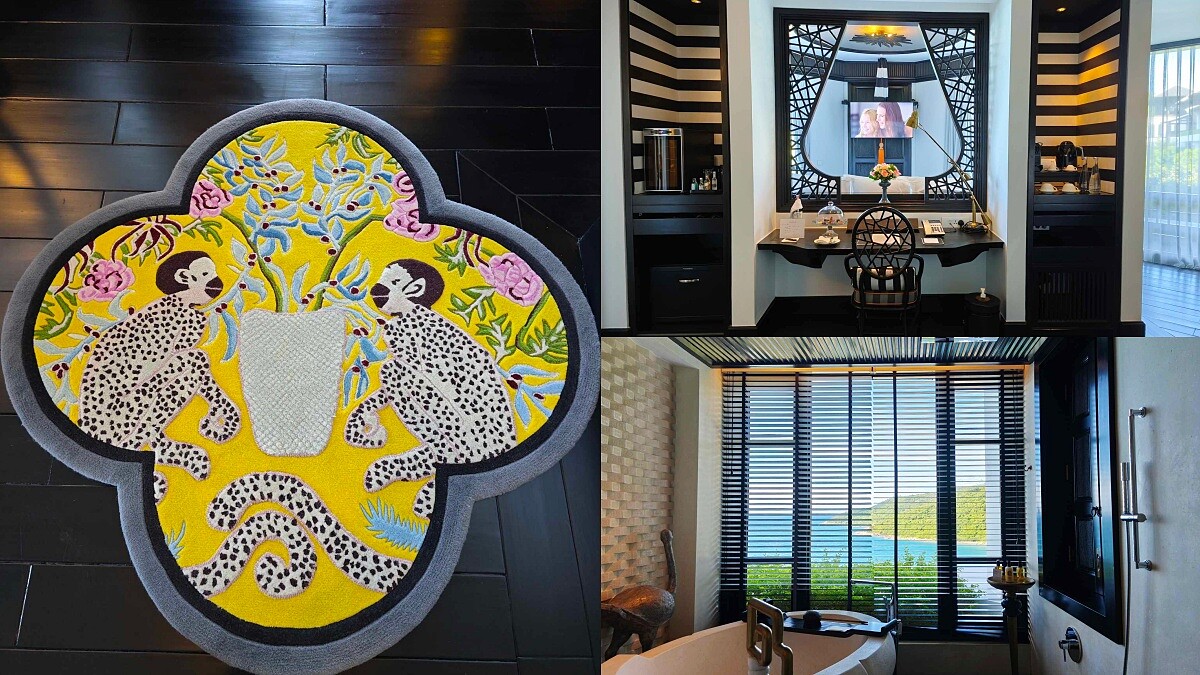 房間內充滿越南傳統、猴子元素