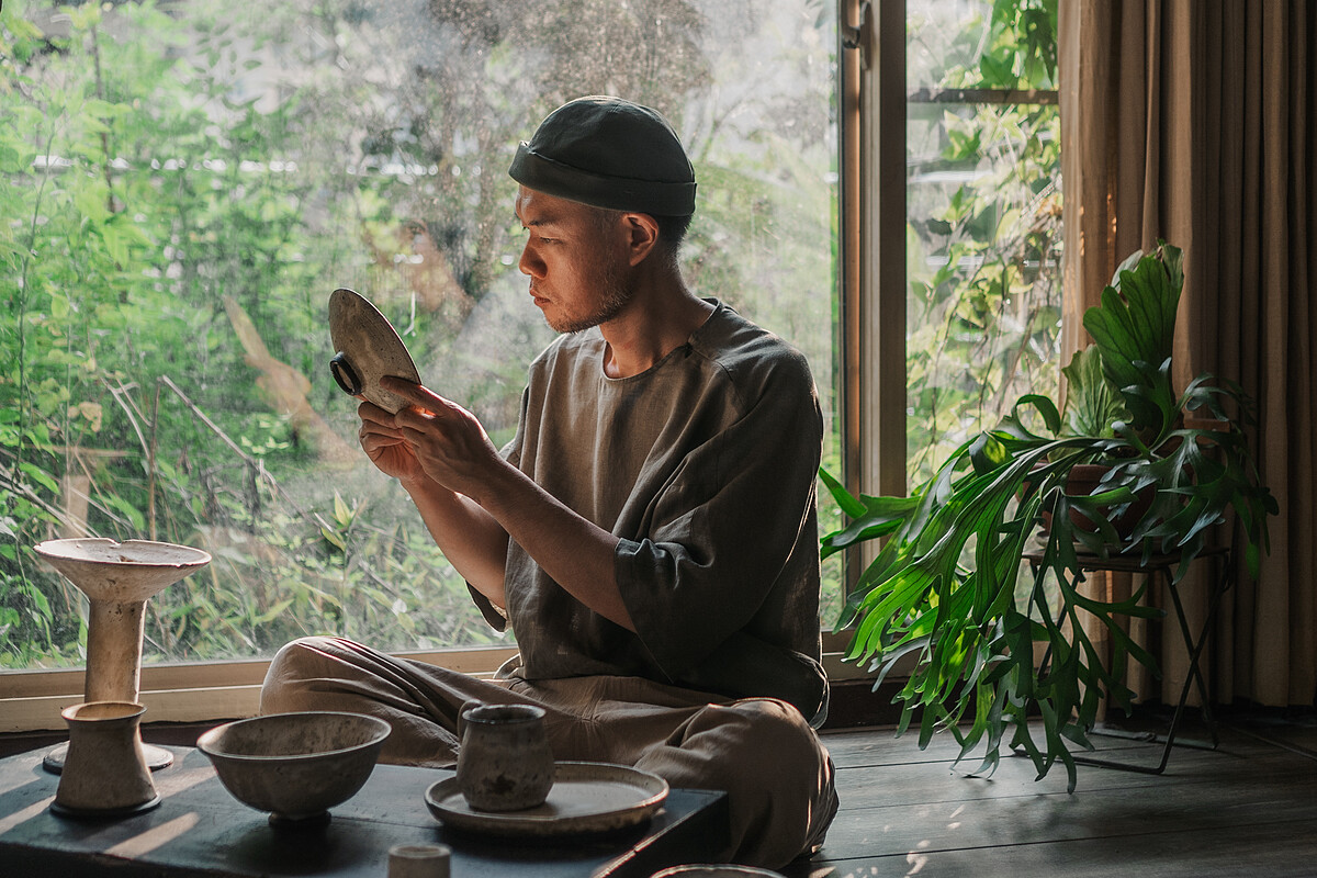 陶藝品牌「望氣」主理人林信志