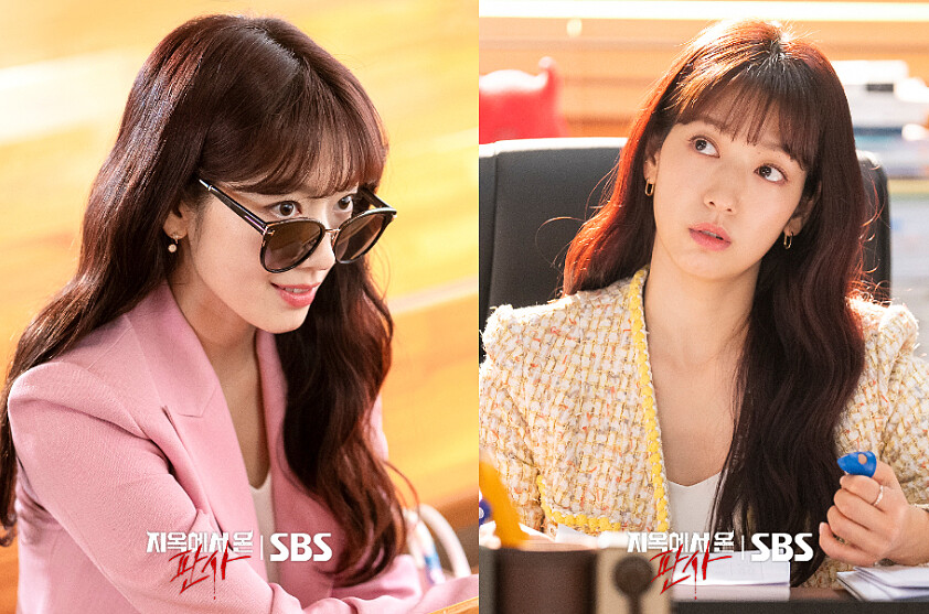 《來自地獄的法官》朴信惠各種表情超圈粉&copy;SBS