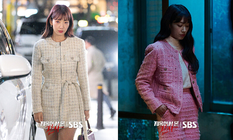 《來自地獄的法官》朴信惠毛呢穿搭太美 &copy;SBS